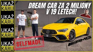 4K | TVRDÁ PRÁCE SE VYPLÁCÍ! | MERCEDES-AMG CLA 45 S | SELFMADE MAN JAN SRAJER