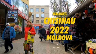 Walking CHISINAU Chișinău MOLDOVA 2022 !!! Walking Tour Chișinău Market !!!