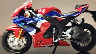 Maisto CBR 1000RR-R Fireblade SP Unboxing | 1:18 Scale | Diecast Model | 4K | Vivid Creator