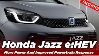 (Facelifted ) 2023 Honda Jazz e: HEV Has a New Look and More Power