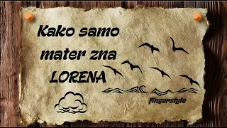 Kako samo mater zna - LORENA [cover/fingerstyle/instrumental/tekst]