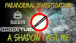 Paranormal investigation using the (Ghosttube SEER APP) Shadow Spotted #ghosttube #paranormal