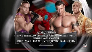 Rob Van Dam vs. Randy Orton (w/ Ric Flair) IC Championship Armageddon 2003