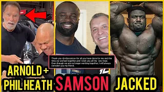 Samson FINALLY Thanks Milos + Latest Andrew Jacked + Arnold Training with Phil Heath + MORE