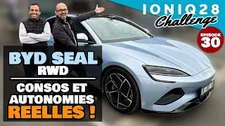 Essai conso Byd Seal RWD : Tesla killeuse ? Vraiment ? (Ioniq 28 challenge ft @FrenchLeftyGolf)