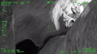 VIDEO DPS Aero Bureau rescues stranded hikers from slot canyon in Emery County