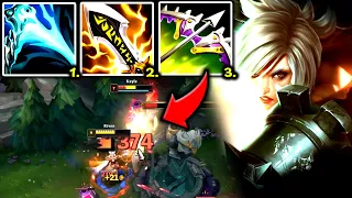 RIVEN CRIT IS VERY STRONG AND I SHOW YOU WHY (SO MUCH FUN) - S14 Riven TOP Gameplay Guide