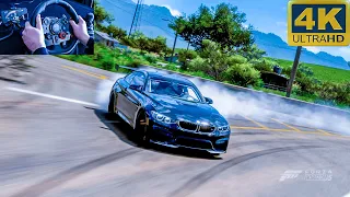 Forza Horizon 5 Drifting BMW M4 (Steering Wheel + Shifter) G29 Gameplay