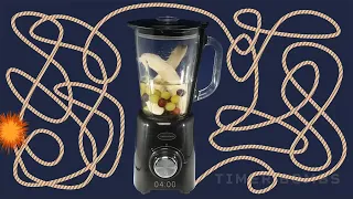 4 Minute Bananas and Grapes Blender Timer Bomb