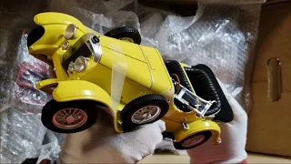 Kiste 25 Unboxing der Modellautosammlung im Maßstab 1:18 [modellautos-dresden] Mercedes Borgward...