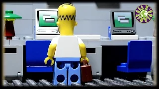 Lego Simpsons Office.  If Homer Simpson worked in office.