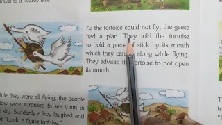 Nursery Literacy Sem 2 Chapter 7 Story Time Story 3  The Geese and the Tortoise