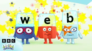 Web | Learn to read | Full episode | @officialalphablocks