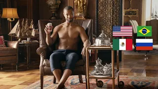 Реклама Old Spice "Lid" на 4 разных языках