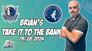 Free NBA Betting Predictions Today 5/28/24 NBA Picks | Brian's Take it to the Bank