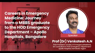 Exploring Careers in Emergency Medicine | From MBBS Graduate to Head of Emergency Department