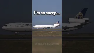 The DC-10 Says Sorry To Air France Flight 4590 #aviation #sad #shorts #planecrash #edit