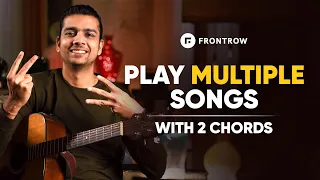 Easy Bollywood Songs On Guitar with 2 Chords | Guitar Lessons For Beginners | @FrontRowGuitar