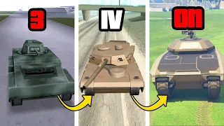 TANK in GTA Games (Evolution)