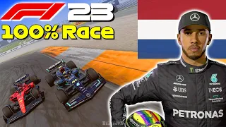 F1 23 - Let's Make Hamilton An 8x World Champion #16: 100% Race Netherlands