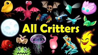 All Critters - All Islands (My Singing Monsters) 4k