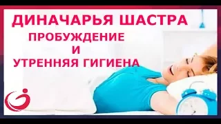 Диначарья шастра - распорядок дня. Пробуждение и утренняя гигиена.