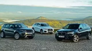 BMW X1 vs Range Rover Evoque vs Audi Q3