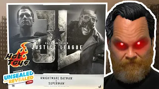 Hot Toys Knightmare Batman & Superman Justice League Figure Set Unboxing | Unsealed and Revealed