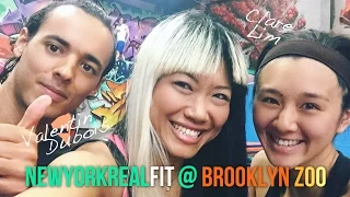 Ninja Warrior Valentin Dubois + Movement Artist Clare Lim! New York Real FIT 3: Brooklyn Zoo NY