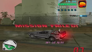 gta vc on back to the future the ride