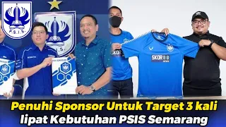 Kebutuhan PSIS 3 Kali lipat, Penuhi Sponsor untuk mencapai target