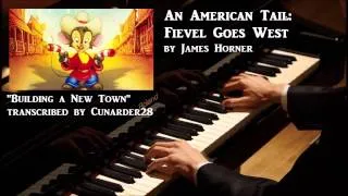FIEVEL GOES WEST - Building a New Town - James Horner
