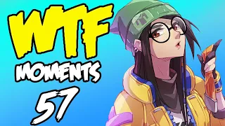 Valorant WTF Moments 57 | Highlights & Funny Fails (Davidp, TenZ, Laski)