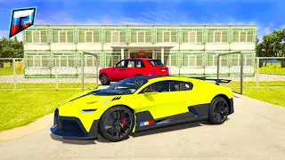 УГНАЛ BUGATTI DIVO ШКОЛЬНИКА МАЖОРА В ГТА 5 МОДЫ! УГНАЛ ДОРОГУЮ ЧИТ БУГАТТИ В ГТА 5 ОНЛАЙН!