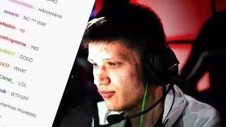 Twitch Reactions - s1mple 1v2 vs fnatic ESL Cologne 2016 [w/chat]