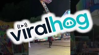 Traverse City Carnival Ride Malfunctions || ViralHog