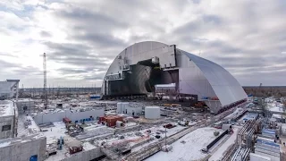 Chernobyl_New safe confinement_Sarcophagus Arch Structure