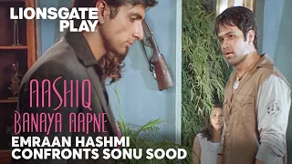 Emraan Hashmi Confronts Sonu Sood | Aashiq Banaya Aapne Scene |Romantic Hindi Movie @lionsgateplay