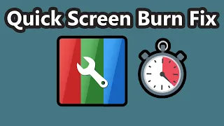 Screen Burn Fix Stuck pixel any oled and amoled screen SUPERFAST QUICK FIX 60 MINS