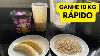 Shake SUPER ANABÓLICO Barato 1000 Calorias (Hipercalórico Caseiro)#1