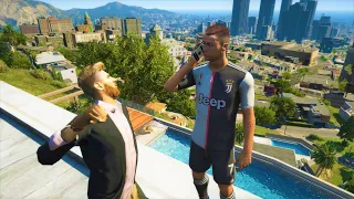 Cristiano Ronaldo vs Lionel Messi GTA 5 | Ragdolls Compilation (funny euphoria physics)