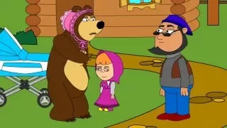 Маша и Медведь Ступид пародия