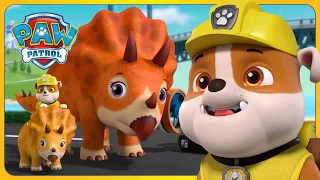 Rubble Stops Mayor Humdinger's Super Clones +MORE 🚒 🚧 | PAW Patrol | Cartoons for Kids