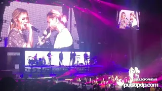 Maluma y Karol G cantan "Creeme" en vivo por primera vez (Miami)