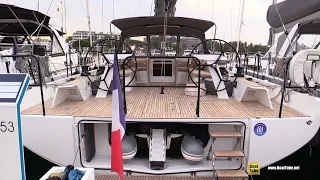 2022 Beneteau First Yacht 53 Sailing Yacht - Walkaround Tour - 2021 Cannes Yachting Festival