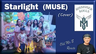 MISSIONED SOULS - family band cover of Starlight by MUSE (song request) (Reaction)