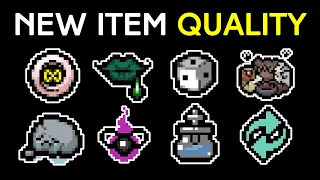 Item Quality - All Changes in the Patch. (Isaac Repentance)