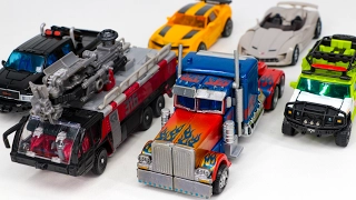 Transformers 3 Optimus Prime Bumblebee SentinelPrime Rachet Ironhide Sideswipe Vehicle Robot Car Toy