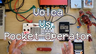 Comparing The Teenage Engineering PO-33 KO! And Korg Volca Sample 2