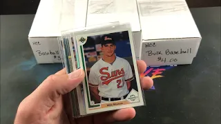 BARGAIN BIN ROOKIE CARDS & 300 COUNT MIXED BASEBALL CARD BOXES - Weekend Recap